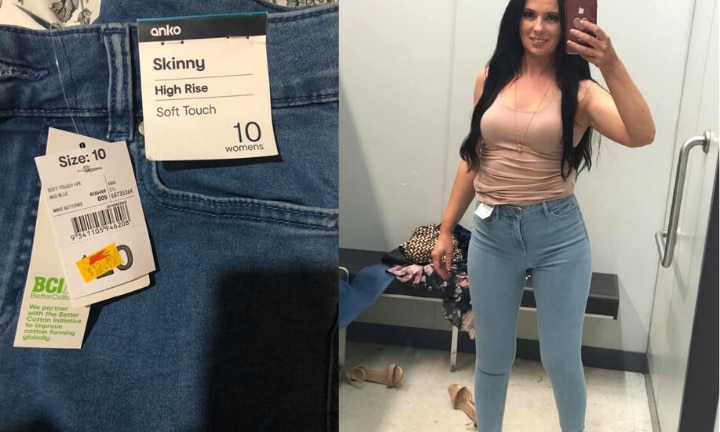 kmart lift and shape jeans