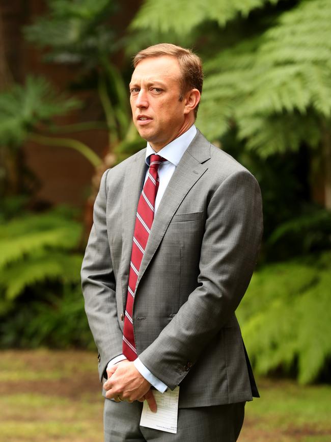 Queensland Health Minister Stephen Miles. Photographer: Liam Kidston