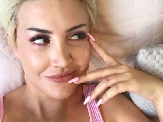 Nadia Bokody decided to try nightly orgasms to help her sleep. Picture: Instagram