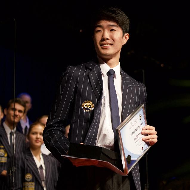 Richard Bahrett is Sheldon College’s Dux of 2019. Picture: Sheldon College