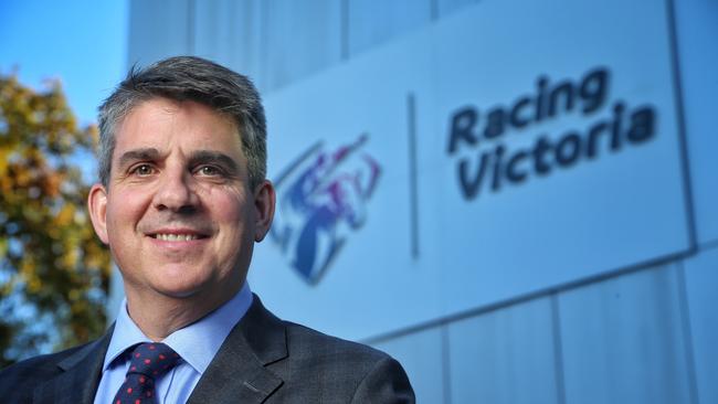 Racing Victoria Chairman Giles Thompson says the new races won’t challenge the spring carnival. Picture: Hamish Blair