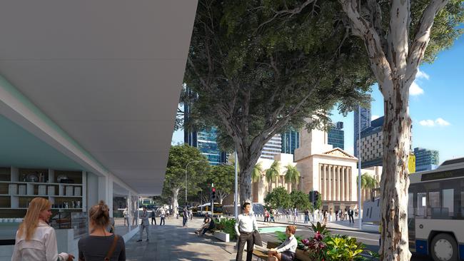 Council has plans to "revive" Adelaide St as part of its Metro project.