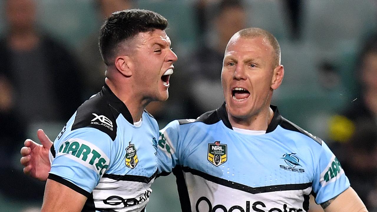 Luke Lewis will skipper Cronulla for what could be the last time in Friday’s preliminary final.
