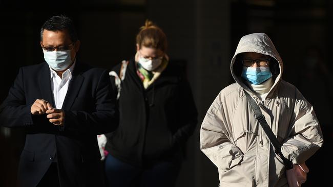 NSW Premier Gladys Berejiklian said there was no need for masks to be made mandatory just yet. Picture: NCA NewsWire/Joel Carrett