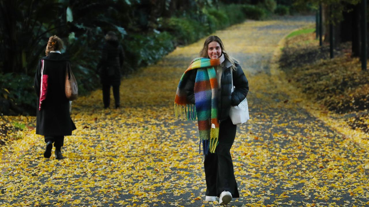 It was a colder and drier than usual end to Autumn. Picture: NCA NewsWire / David Crosling