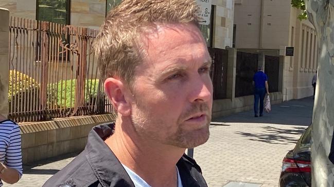 Chiropractor Warren Young who has now pleaded guilty to charges of accessing and transmitting child exploitation material. Picture: Mitch Mott