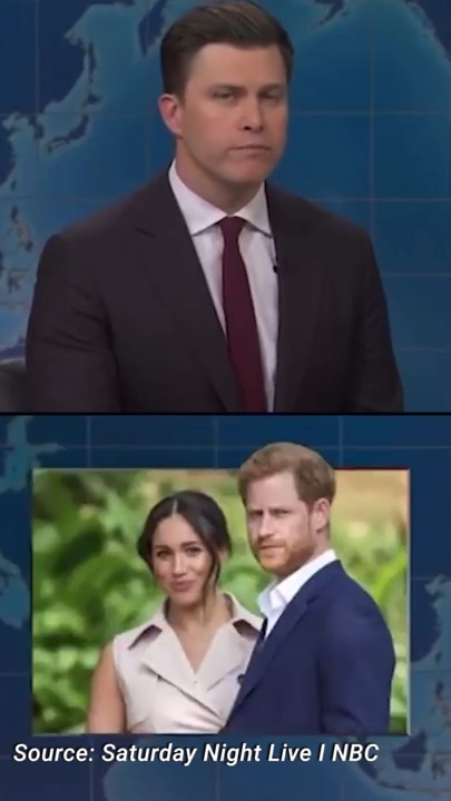 Harry and Meghan roasted on Saturday Night Live