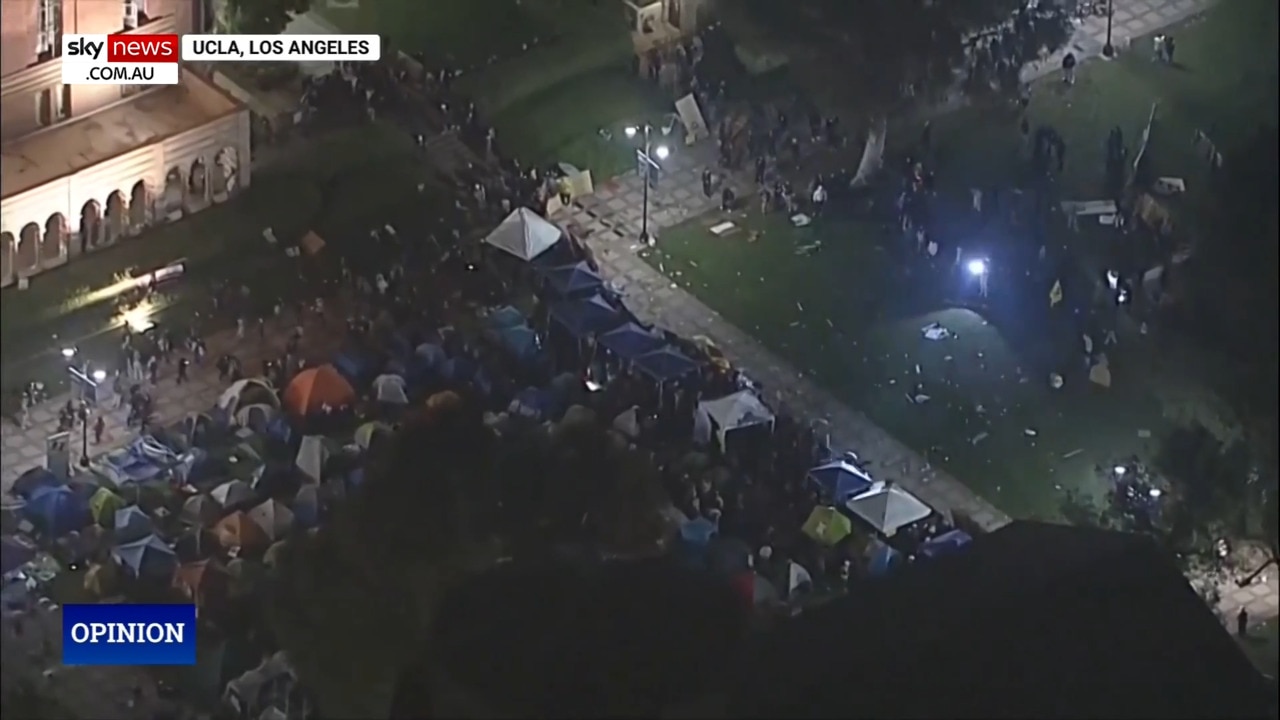 Calm Being Restored At Ucla After Violence Breaks Out 