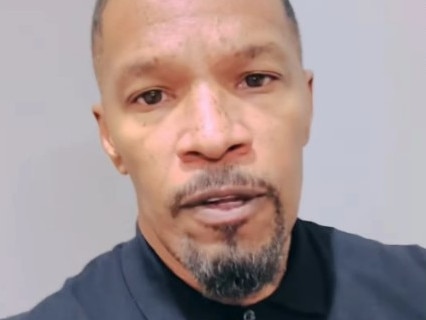 Jamie Foxx made his first public remarks since his hospitalisation in April in an emotional video. Picture: iamjamiefoxx/Instagram