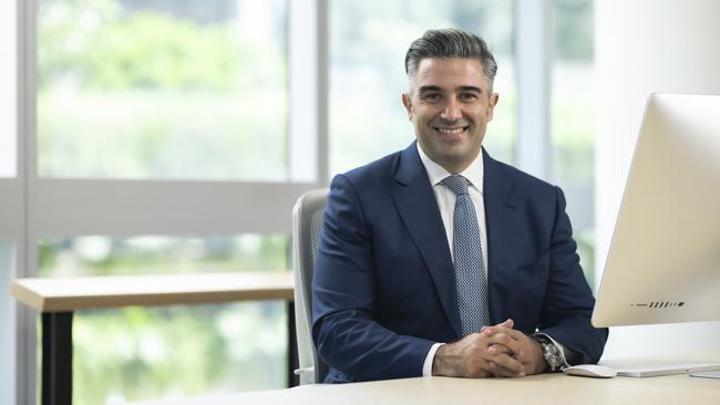 Lendlease chief executive Tony Lombardo: ‘Despite Covid impacts, profit recovered and the group made significant strategic progress.’ Picture: Rendy Aryanto