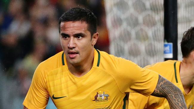Melbourne City has been mentioned as a possible destination for Socceroos striker Tim Cahill.