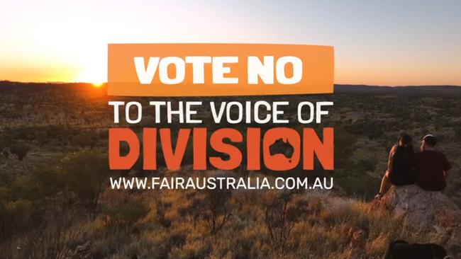 The campaign will feature both well-known and everyday Indigenous Australians who are voting no.