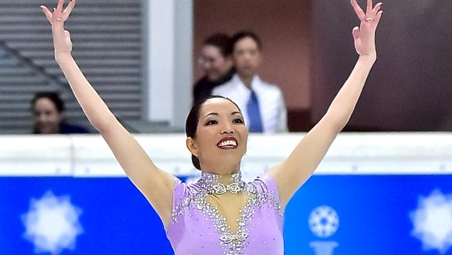 Ice skater Luciana Macedo is aiming to excel at home and internationally this year. Pic: Supplied.