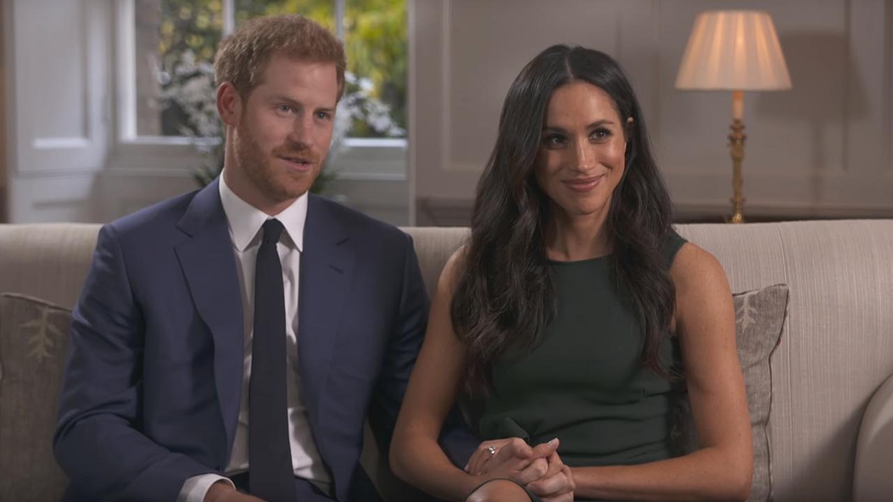 Prince Harry and Meghan Markle shared their love story with the BBC. Picture: Supplied