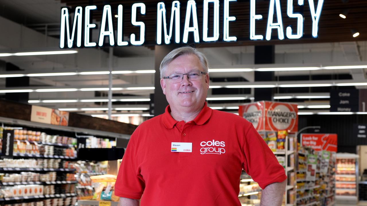 Coles chief Steven Cain apologised to the impacted staff members. Picture: Andrew Henshaw