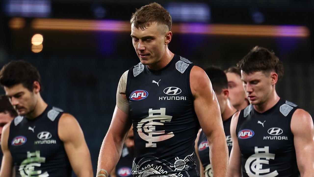 The Tackle: One way out of footy’s foetal position for exposed Blues