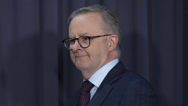 Prime Minister Anthony Albanese says he was lower inflation by dealing with supply issues. Picture: NCA NewsWire / Gary Ramage