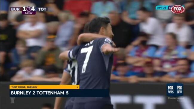 Son bangs hat-trick in Spurs victory