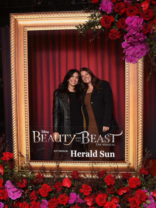 Opening night: Beauty and The Beast at Her Majestys Theatre, Melbourne. Picture: Josie Hayden