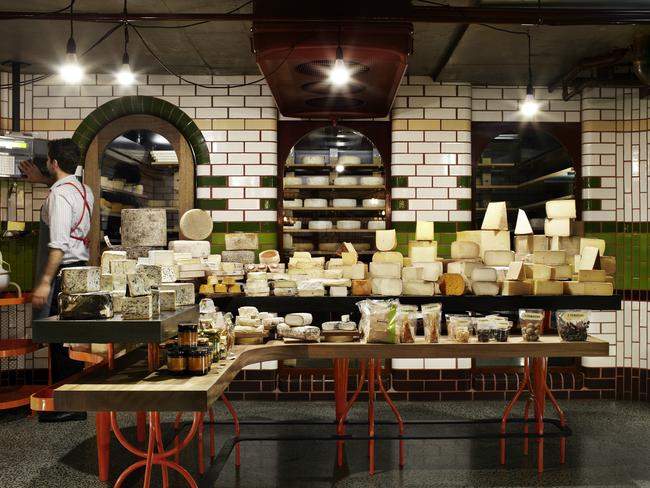 Behold, Spring Street Grocer’s cheese room.