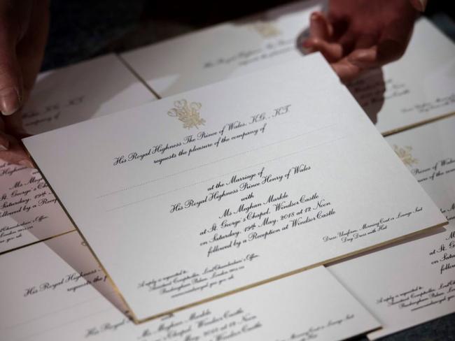 The golden ticket. Picture: Kensington Palace