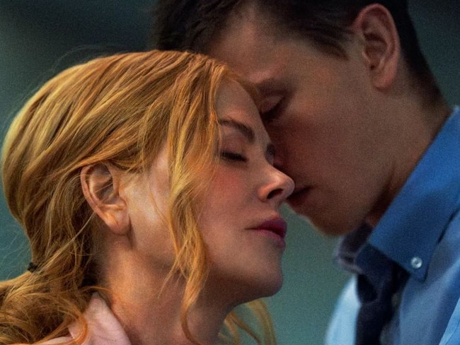 Nicole Kidman and Harris Dickinson star in ‘Babygirl’.