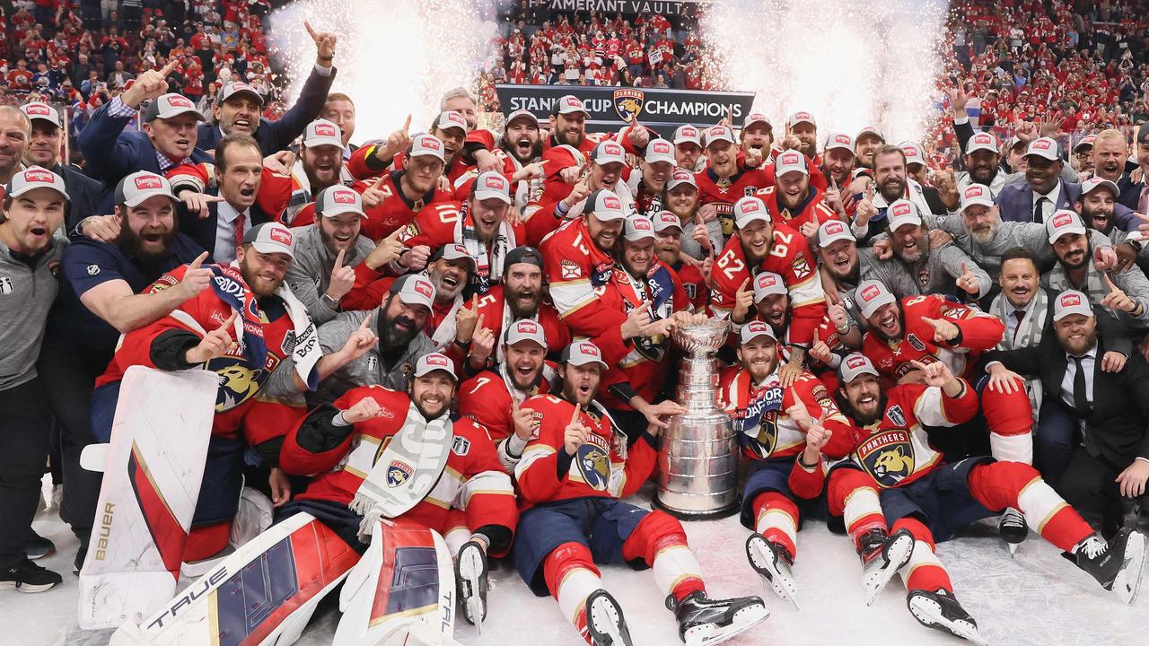 The Florida Panthers have won the NHL for the first time. Bruce Bennett/Getty Images/AFP