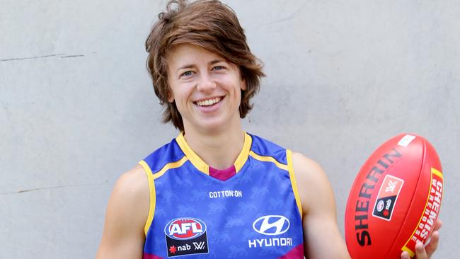 Nat Exon is ready to make her mark with Brisbane. Picture: AAP Images