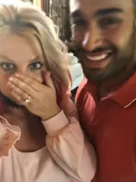 They announced their engagement in September 2021. Picture: britneyspears/Instagram