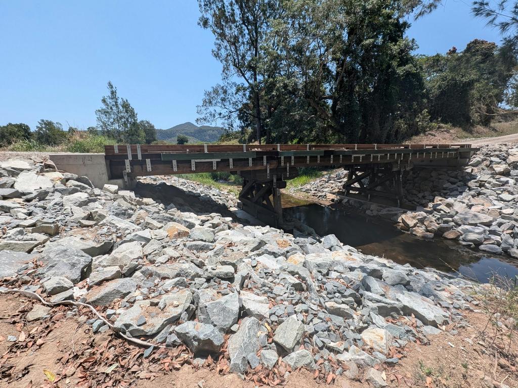 The Palm Tree Creek completed. Photo: Mackay Regional Council