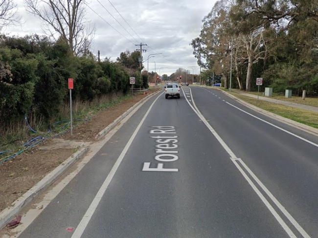 Forest Rd, Orange. Photo: Google Maps.