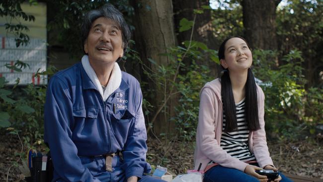 Koji Yakusho and Arisa Nakano in Perfect Days.