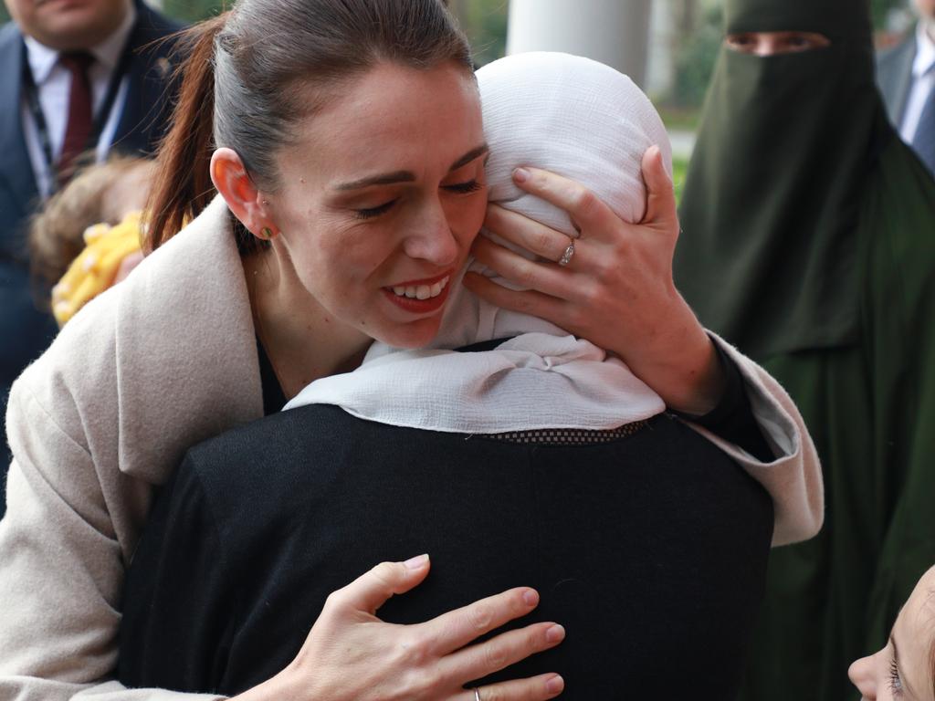 She also made headlines for her empathetic and effective response to the Christchurch mass shooting. Picture: Phil Walter/Getty Images