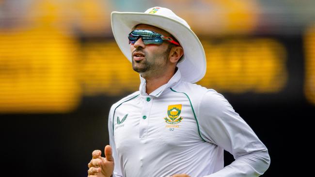 South Africa's Keshav Maharaj.