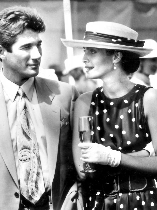 Richard Gere and Julia Roberts in 1990 film Pretty Woman.