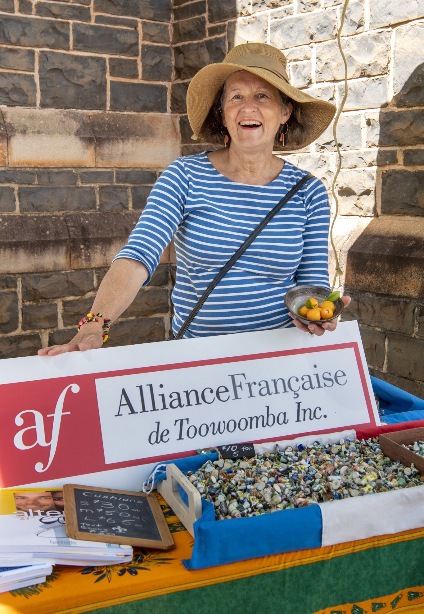 Alliance de Francaise de Toowoomba president Alexis Tacey