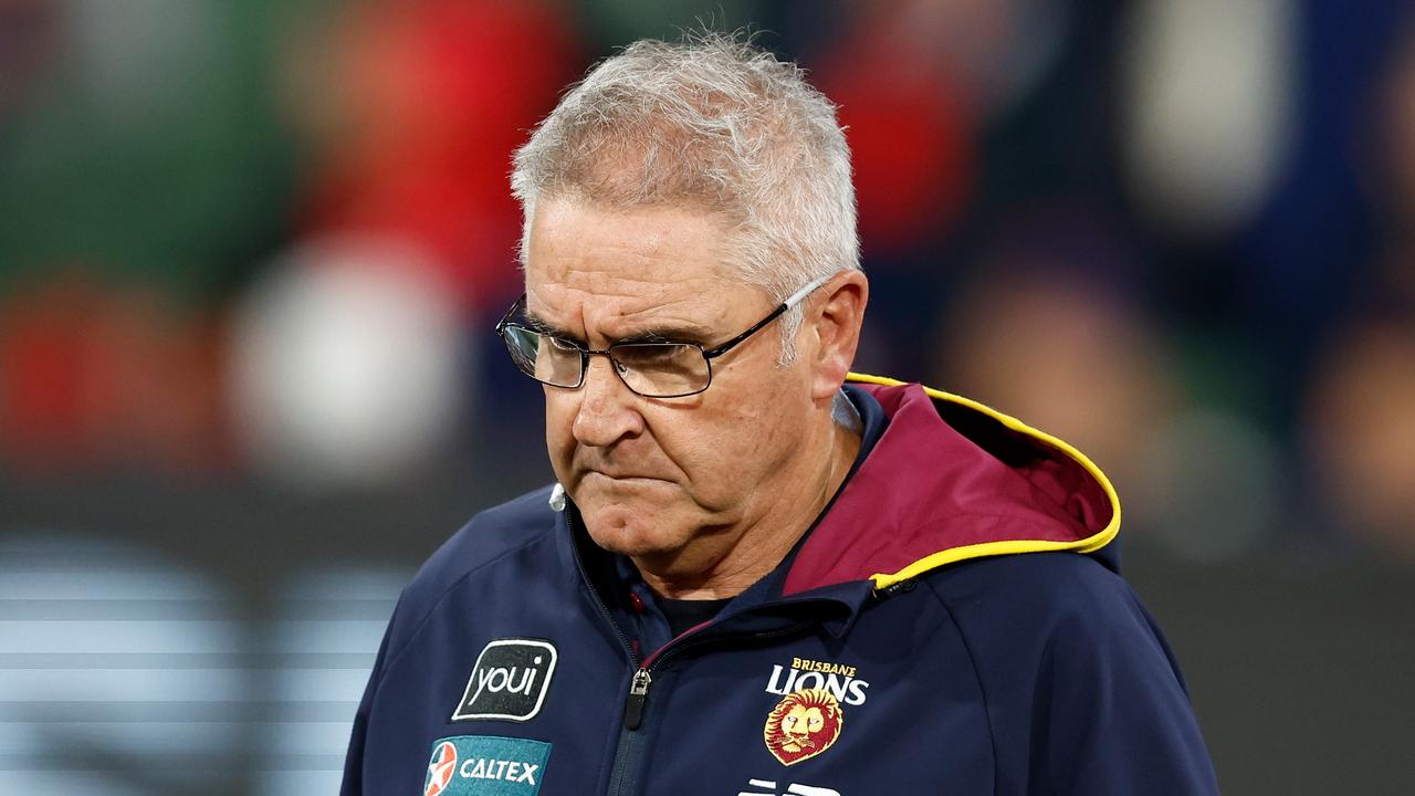 Lions coach Chris Fagan says he and his team have learnt lessons from their narrow loss to Melbourne. Picture: Michael Willson/AFL Photos via Getty Images