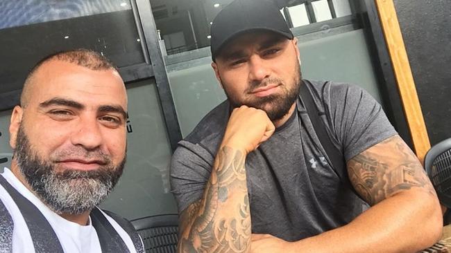 Taha Sabbagh (left) was gunned down last week outside Elite Fight Force gym, with underworld sources believing the intended target may have been the gym’s owner Hany Sbat (right).