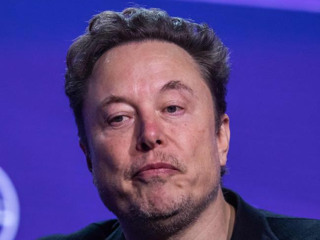 BEVERLY HILLS, CALIFORNIA - MAY 6: Elon Musk, co-founder of Tesla and SpaceX and owner of X Holdings Corp., speaks at the Milken Institute's Global Conference at the Beverly Hilton Hotel,on May 6, 2024 in Beverly Hills, California. The 27th annual global conference explores various topics, from the rise of generative AI to electric vehicle trends and features participants, soccer star David Beckham and actor Ashton Kutcher.   Apu Gomes/Getty Images/AFP (Photo by Apu Gomes / GETTY IMAGES NORTH AMERICA / Getty Images via AFP)