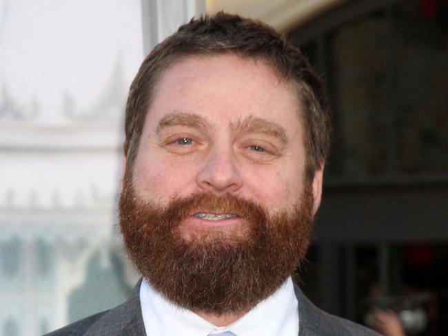 Zach Galifianakis provides the voice for The Joker. Picture: Splash News Australia