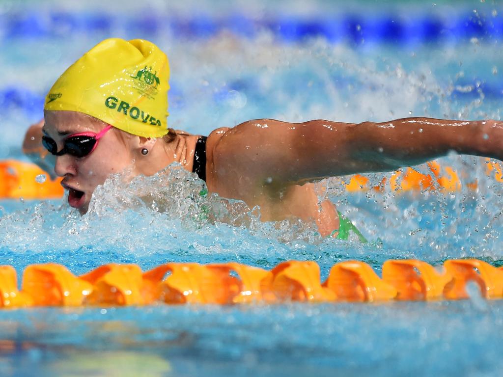 Australian swimmer Maddie Groves.