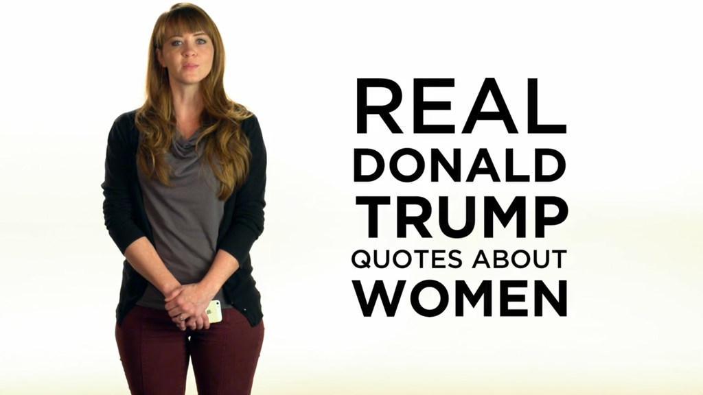 Donald Trump on what he really thinks about women