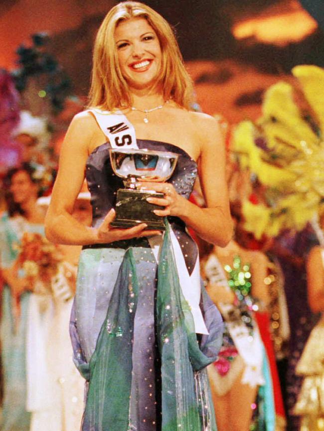 Laura Csortan was Miss Congeniality at the 1997 Miss Universe pageant.