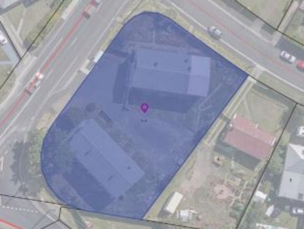 Aerial view of Chigwell site where Centacare Evolve Housing had proposed to build a social housing complex. Picture: Supplied