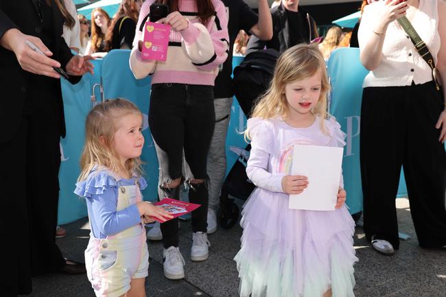 Myla Hardcatle and Cora Hardcastle at Pacific Fair Beauty Weekend with Anna Paul. Picture, Portia Large.
