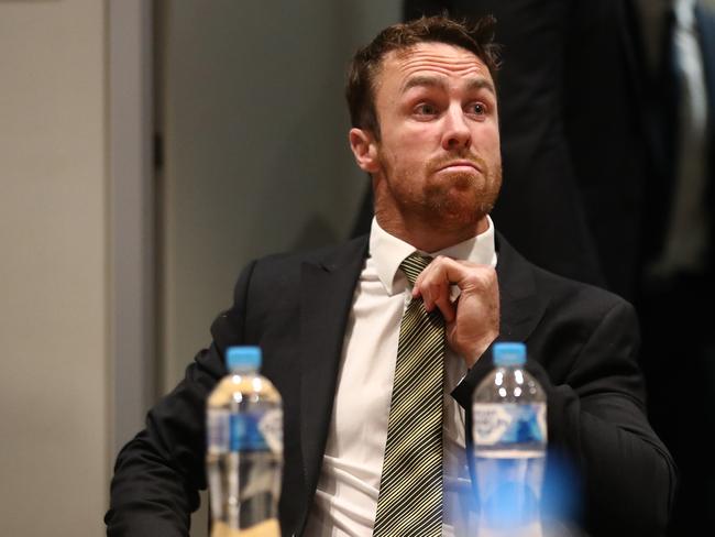 James Maloney was unable to convince the judiciary of his innocence and will miss the match against the Sharks. Picture: Mark Metcalfe/Getty Images