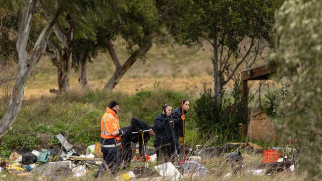 The 43-year-old’s remains were found at a Wildwood property. Picture: NewsWire / Diego Fedele