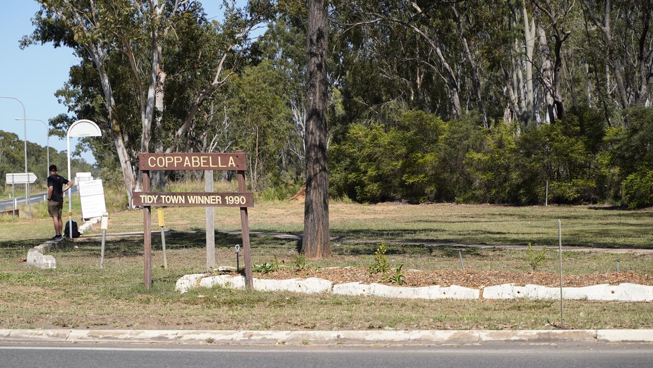 The town of Coppabella, built to service the mining industry, has about 250 permanent residents and is privately owned by one business. Picture: Heidi Petith