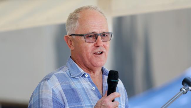 Former prime minister Malcolm Turnbull. Picture: Richard Dobson