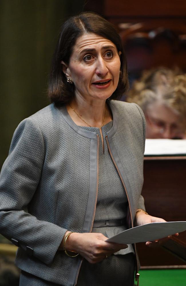 Premier Gladys Berejiklian has committed to looking at fixing issues with the parole system. Picture: AAP